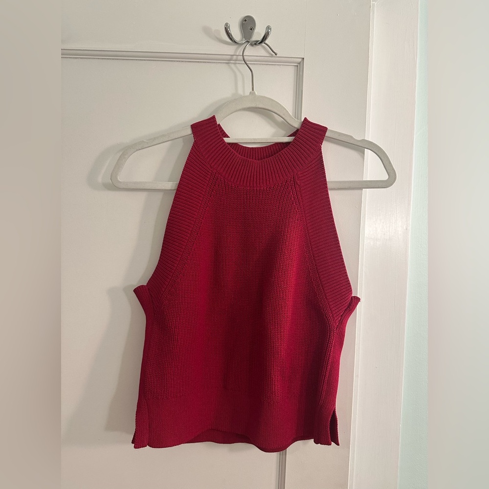 Red Wilfred (Aritzia) tank top